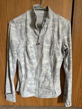 Lululemon Define Jacket - Incognito Camo Jacquard Alpine White Starlight